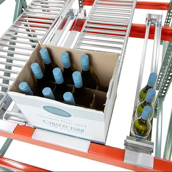 UNEX Bottle Flow a wine bottle storage solution