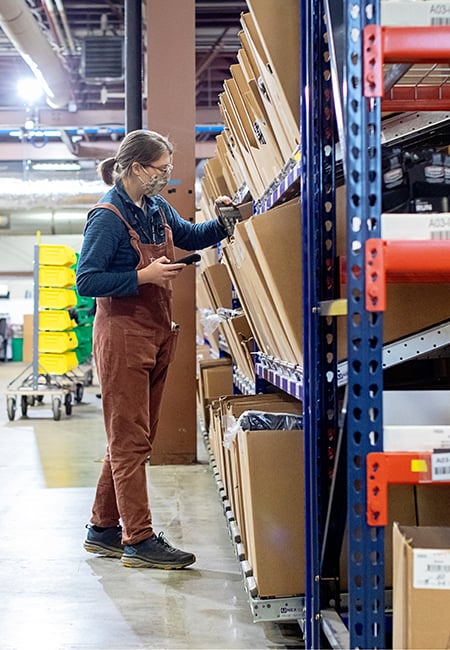 UNEX Flow Racks Retail Storage Solutions