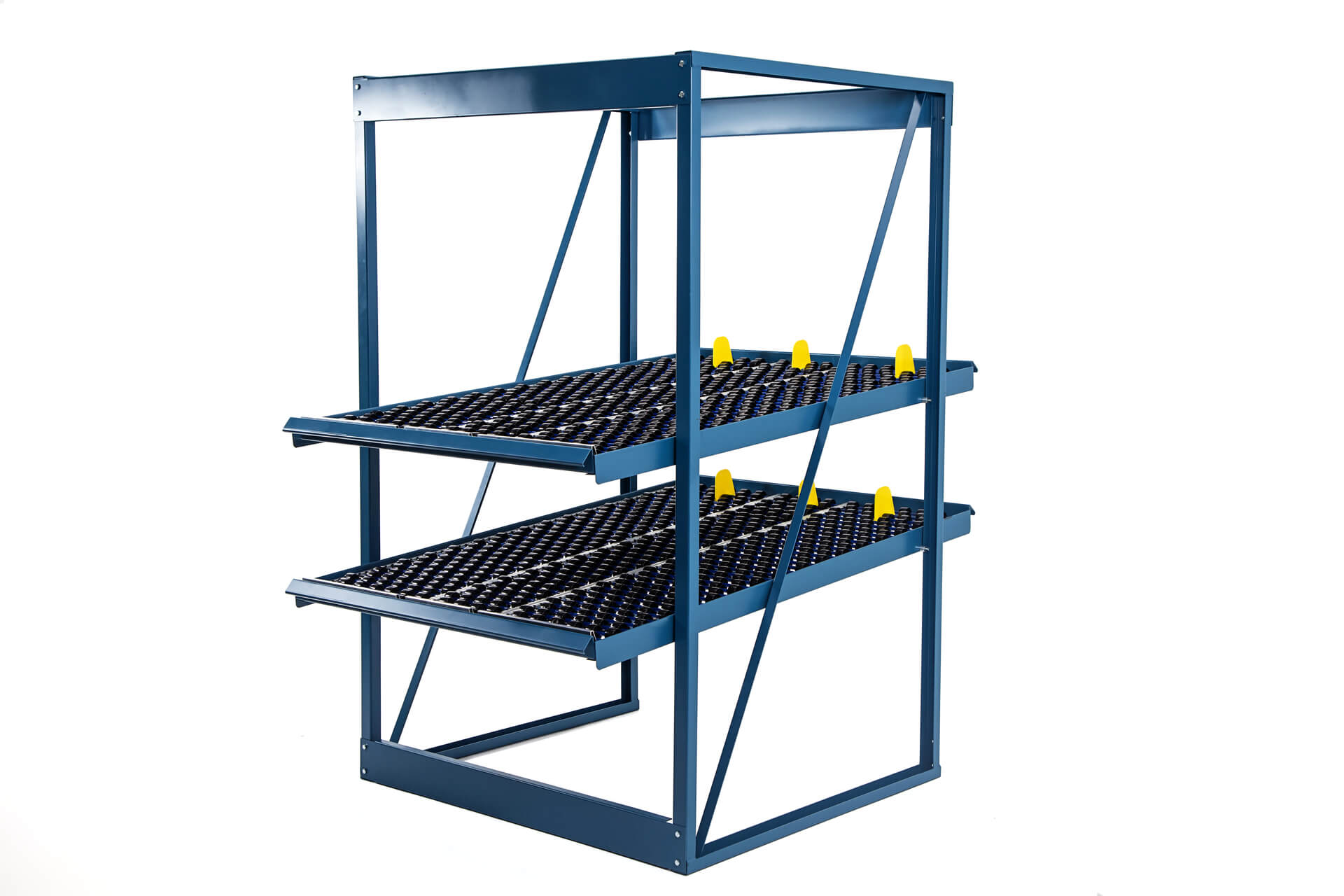 UNEX-Shelf-Track-Carton-Flow-Bed