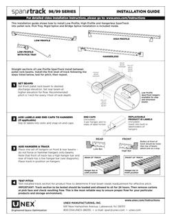 SpanTrack Installation Instructions