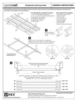 SpeedCell Installation Instructions