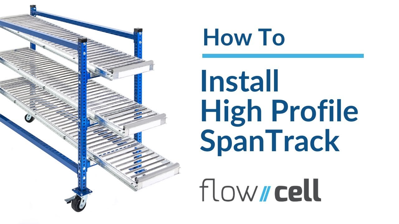 Install High Profile SpanTrack in UNEX FlowCell