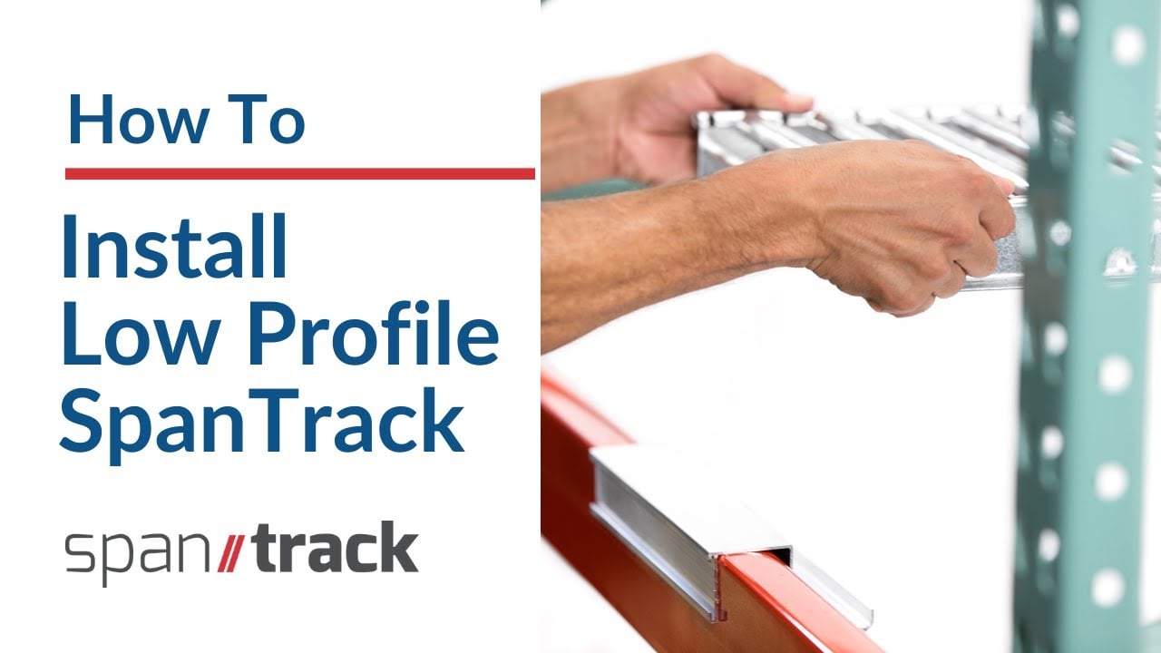 Install Low Profile SpanTrack from UNEX