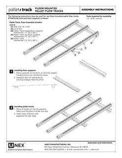 Pallet Track Assembly Instructions